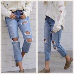 🌹JUST IN🌹 KanCan distressed boyfriend jeans